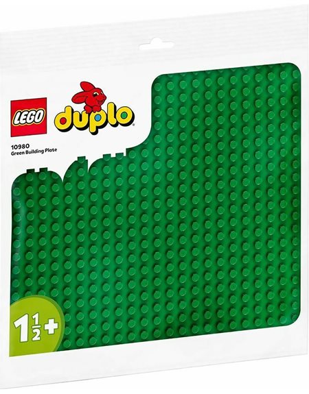 Lego Duplo Green Building Plate Με Κωδικο - 10980
