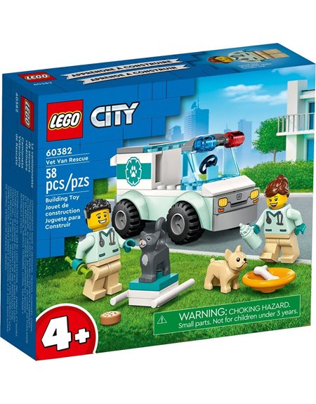 Lego City Vet Van Rescue - 60382