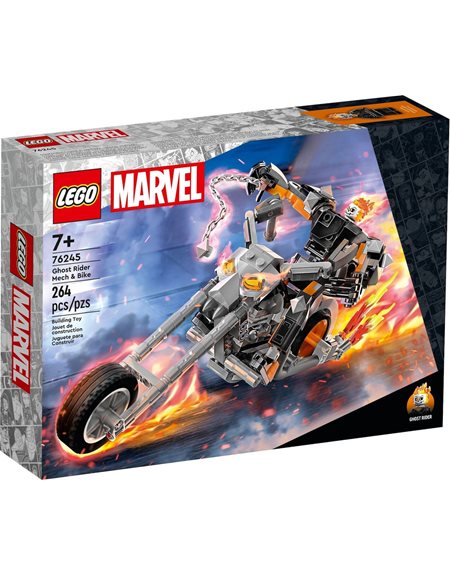 Lego Super Heroes Ghost Rider Mech & Bike - 76245