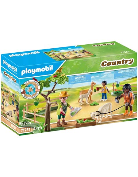 Playmobil Country Βολτα στην Εξοχη Με Τα Αλπακα - 71251