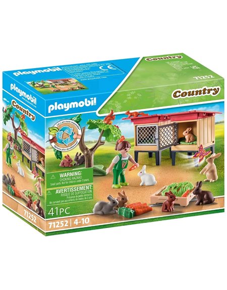 Playmobil Country Κουνελοσπιτο - 71252