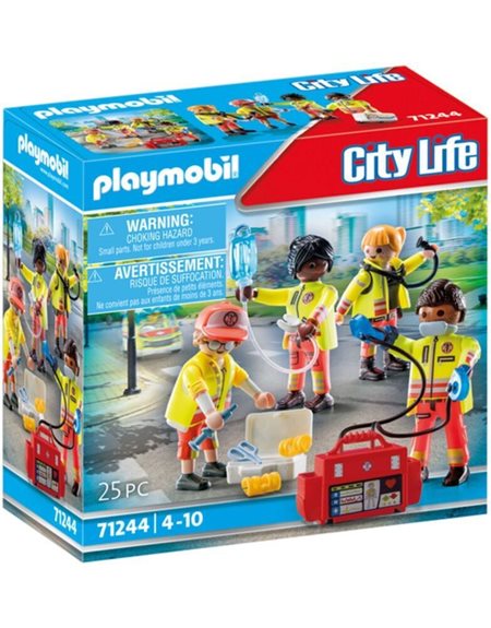 Playmobil City Life Ομαδα Διασωσης - 71244