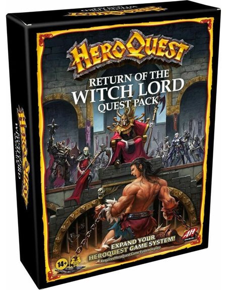 Hasbro Επιτραπέζιο HeroQuest - Return Of The Witch Lord - F4193