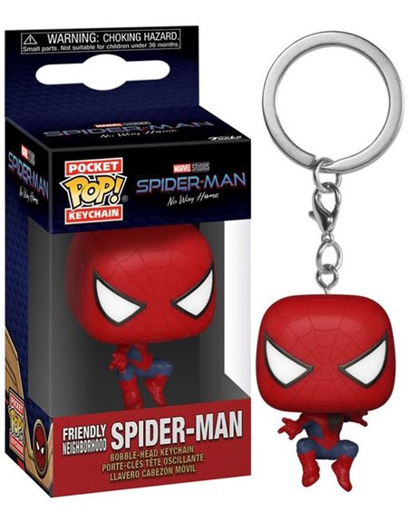 Μπρελόκ Spiderman NWH - Leaping Spiderman (Marvel) | Funko Pop! Keychain - UND67600
