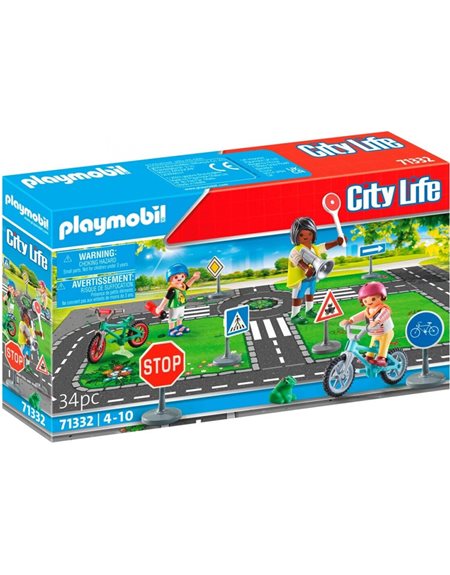 Playmobil City Life Μαθημα Κυκλοφοριακης Αγωγης - 71332