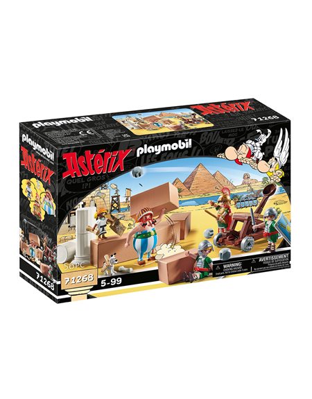 Playmobil Asterix: Ο Νουμερομπις Και Η Κατασκευη Του Παλατιου - 71268