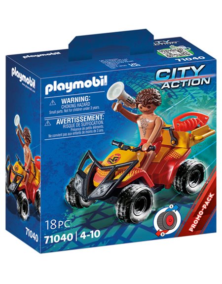 Playmobil Ναυαγοσωστης Με Γουρουνα - 71040