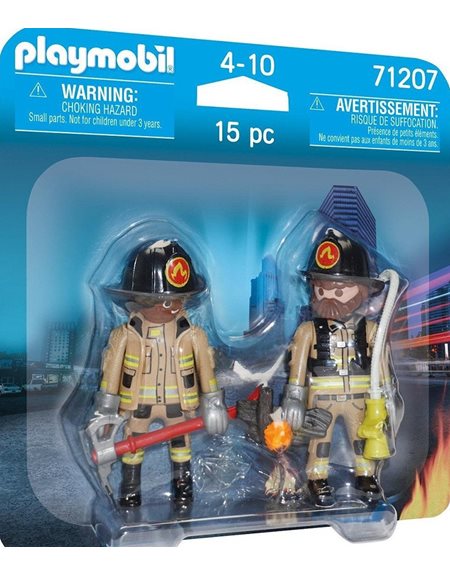 Playmobil City Action Duo Pack Πυροσβεστες - 71207