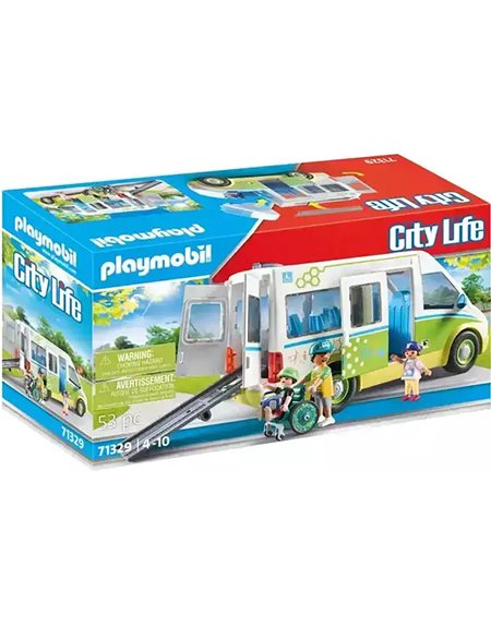Playmobil City Life Σχολικo Λεωφoρειο - 71329