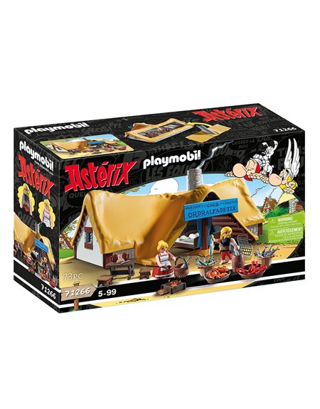 Playmobil Asterix: Η Καλυβα Του Ψαρα Αλφαβητιξ - 71266