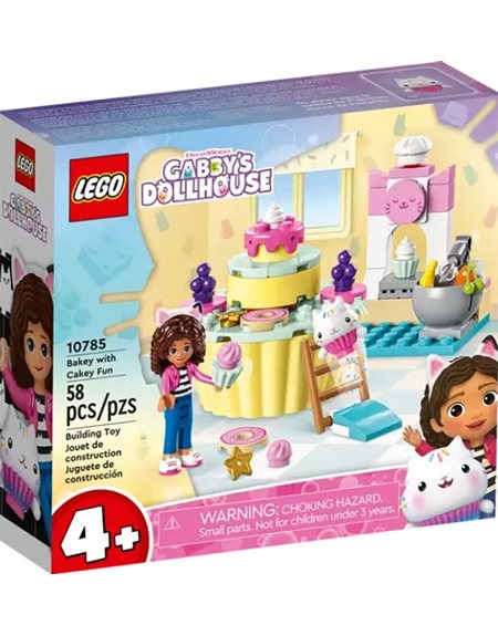 Lego Gabbys Dollhouse: Διασκεδαση Στην Κουζινα Με το Κεκακι - 10785