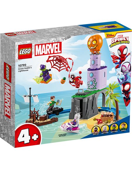 Lego Spidey Team Spidey At Green Goblin’s Lighthouse - 10790