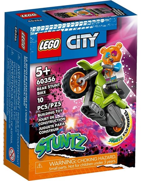 Lego City Bear Stunt Bike - 60356