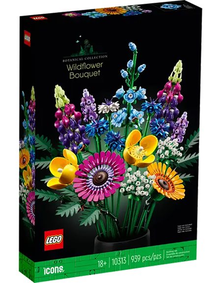 Lego Icons Botanical Collection Wildflower Bouquet - 10313