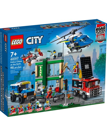 Lego City Police Chase at the Bank - 60317