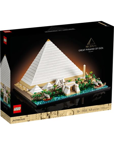 Lego Architecture Great Pyramid Of Giza - 21058