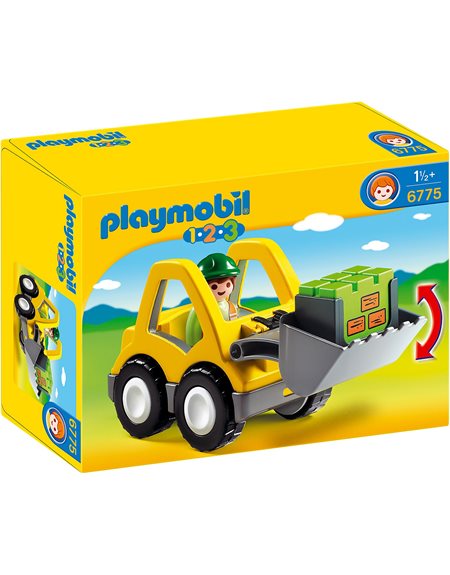 Playmobil 1.2.3 Φορτωτής - 6775