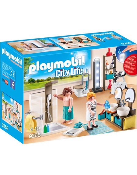 Playmobil City Life Μοντέρνο Λουτρό - 9268