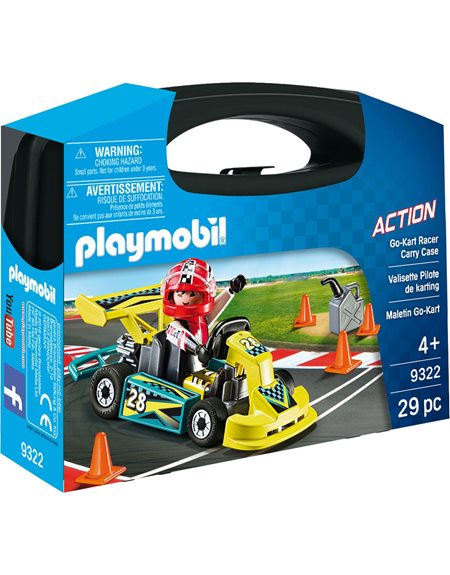 Playmobil Action Bαλιτσάκι Go-Kart - 9322