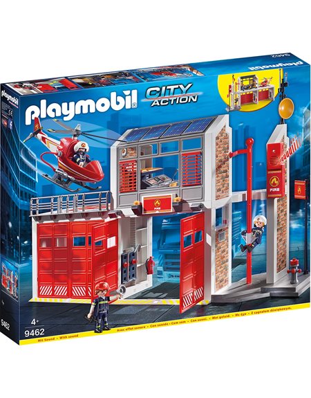 Playmobil City Action Μεγάλος Πυροσβεστικός Σταθμός - 9462