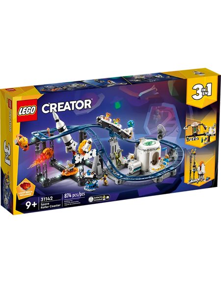 Lego Creator 3 In 1 Space Roller Coaster - 31142