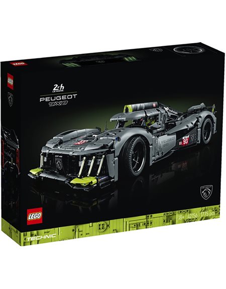 Lego Technic Peugeot 9x8 Le Mans Hybrid Hypercar - 42156