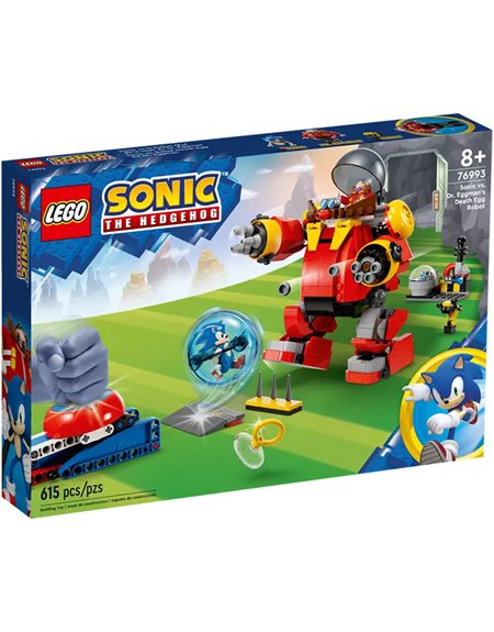 Lego Sonic Vs Dr Eggman's Death Egg Robot - 76993