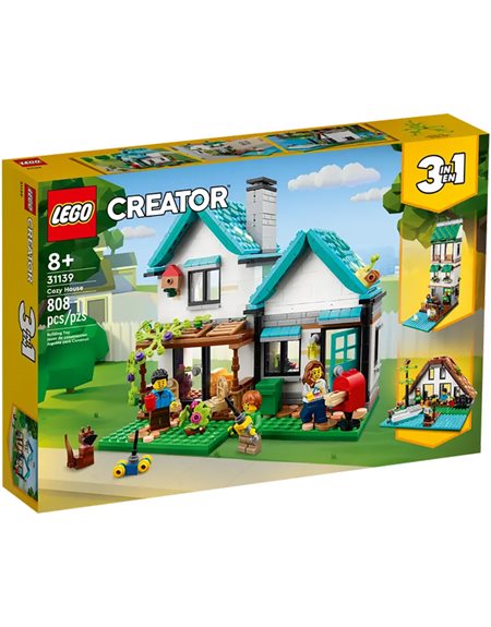 Lego Creator 3 In 1 Cozy House - 31139