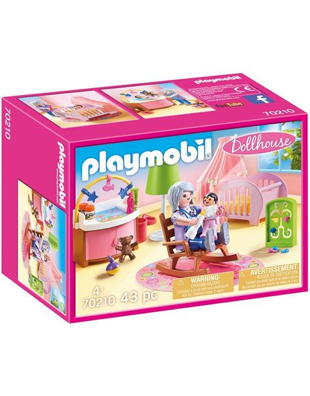 Playmobil Dollhouse Δωμάτιο Μωρού - 70210