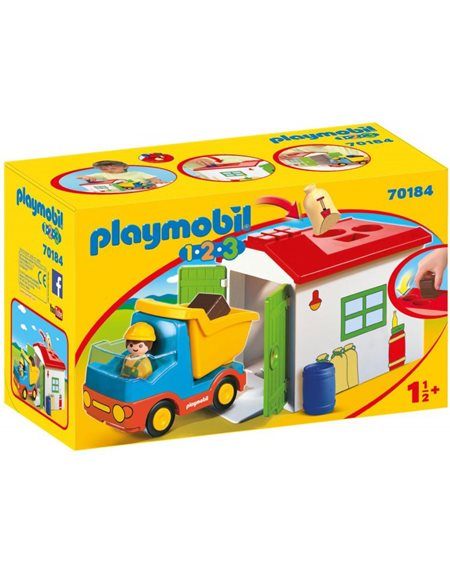 Playmobil Φορτηγο Με Γκαραζ - 70184