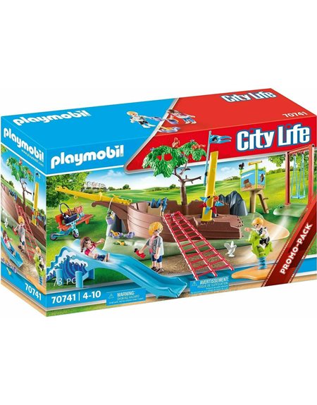 Playmobil City Life Παιδικη Χαρα ''Το Καραβι'' - 70741