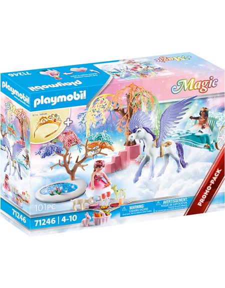 Playmobil Magic Πριγκιπισσες & Αμαξα Με Πηγασο - 71246