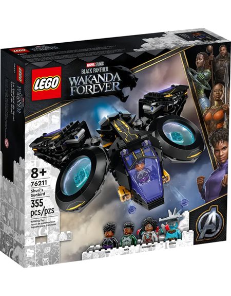 Lego Marvel Black Panther Shuri's Sunbird - 76211