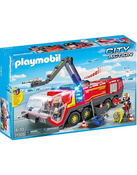 Playmobil City Action Πυροσβεστικό Όχημα - 71371