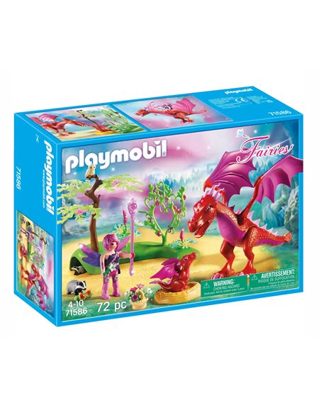 Playmobil Fairies Δρακομανα Με Το Μικρο Της - 71586