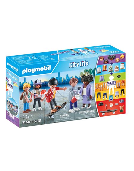 Playmobil City Life My Figures: Ζωη Στη Πολη - 71402