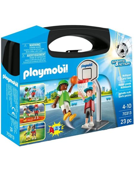 Playmobil Sports & Action Maxi Βαλιτσάκι Multisport - 70313