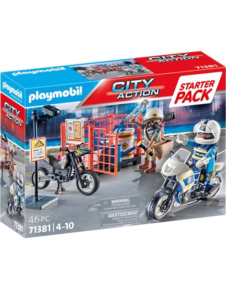 Playmobil Starter Pack Αστυνομία - 71381