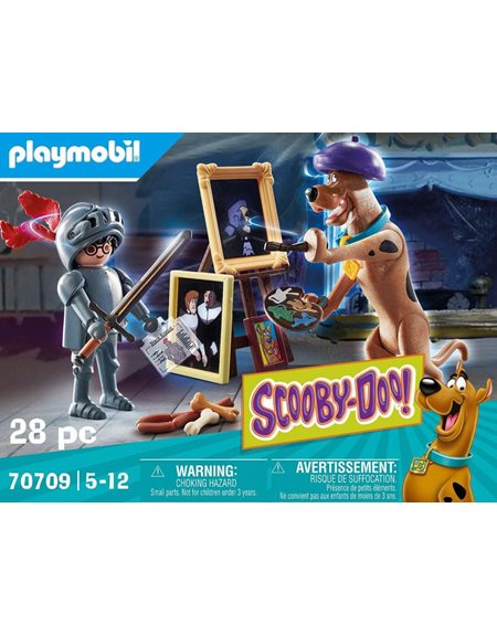 Playmobil Scooby-Doo Περιπέτεια Με Τον Black Knight - 70709