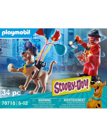 Playmobil Scooby-Doo Περιπέτεια Με Τον Ghost Clown - 70710