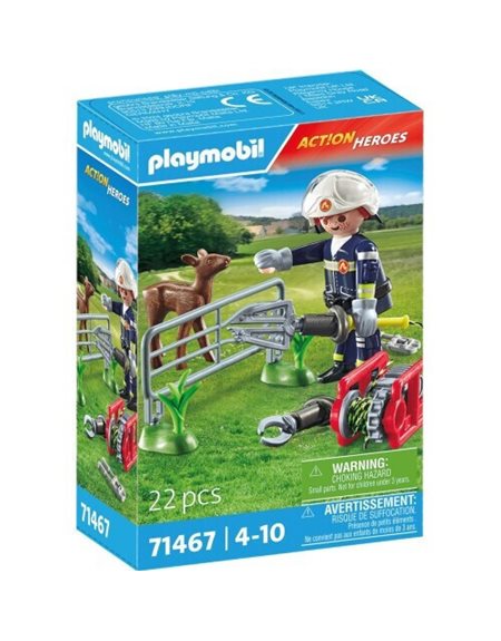 Playmobil Επιχειρηση Διασωσης Ζωου - 71467