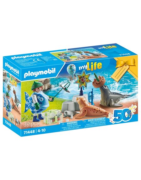 Playmobil Gift Σετ Πάρτυ Στο Ενυδρείο Με Τις Φώκιες - 71448