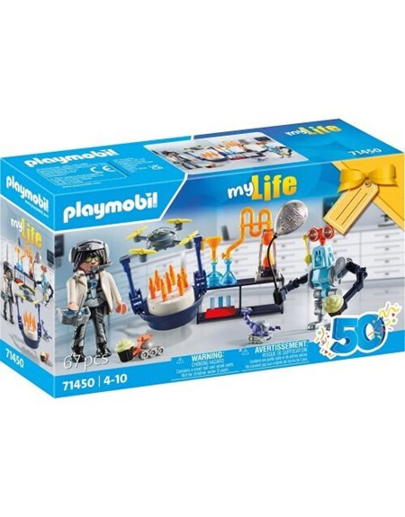 Playmobil Gift Set Παρτυ Στο Εργαστηριο Του Τρελοεπιστημονα - 71450