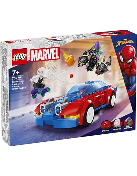 Lego Marvel Spider-Man Race Car & Venom Green Goblin - 76279