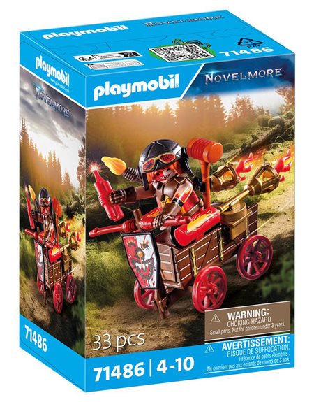 Playmobil Novelmore- O Kahboom Με Το Αγωνιστικό Του Όχημα - 71486