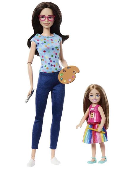 Barbie & Chelsea Δασκάλα Καλλιτεχνικών (HRG48)