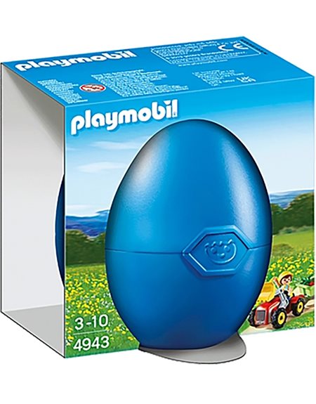 Playmobil Αγοράκι Με Τρακτέρ - 4943