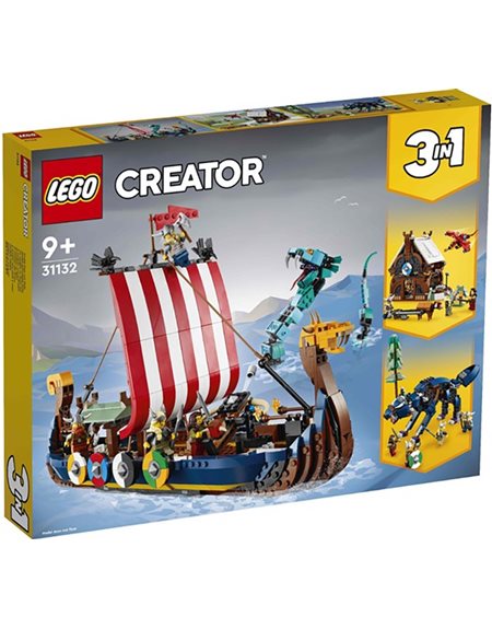 Lego Creator Viking Ship & The Midgard Serpent - 31132