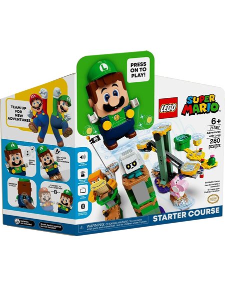 Lego Super Mario Adventures With Luigi Starter Course - 71387