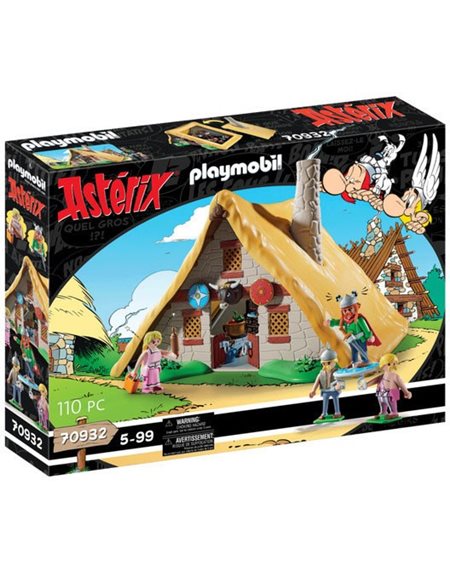 Playmobil Asterix : Η Καλύβα Του Αρχηγού Μαζεστίξ - 70932